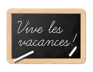 Obraz premium Vive les vacances