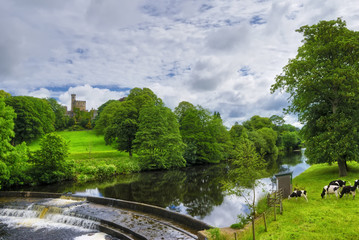 River in English countryside