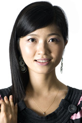 Smiling Chinese girl - portrait