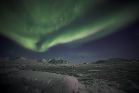 Aurora Borealis, Svalbard, Spitsbergen