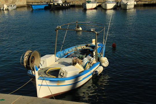Mediterranean fishing boat