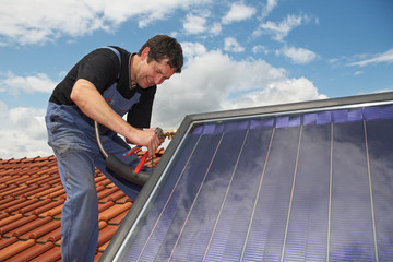 Mounting the Solar Collector 14