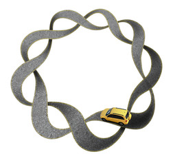 Obraz premium hard driving on the endless freeway