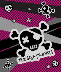 Funky - Punky Vector Illustration