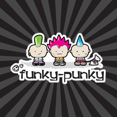 Funky - Punky Vector Illustration
