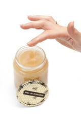 pot de miel de romarin