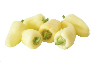 Spitzer Paprika weiß