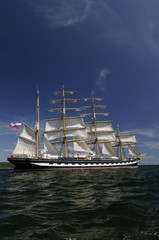 Obraz na płótnie Canvas Tall Ship Atlantic Challenge 2009