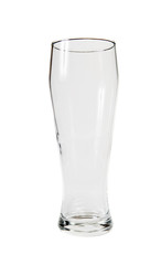 Empty beer glass