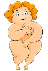 Nude Plump Woman