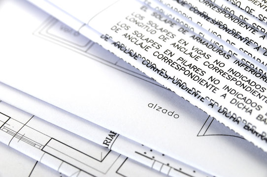 Detalles de planos de arquitectura