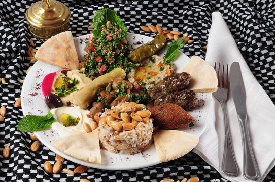 Middle eastern cuisine.