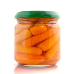 canned carrots