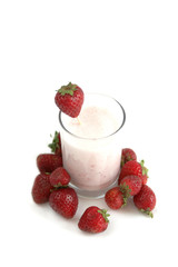 Strawberry smoothie
