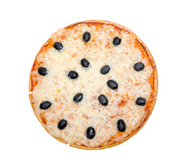 Pizza and italian kitchen .Closeup