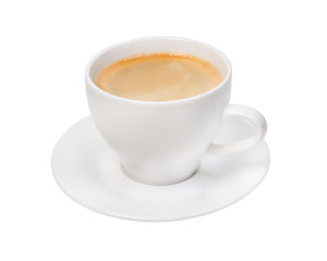 espresso coffee . Cup of coffee
