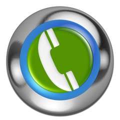 phone glossy icon
