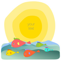 tarjeta de anuncio recién nacido