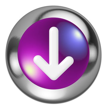 arrow glossy icon