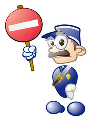 mascotte gendarme 010