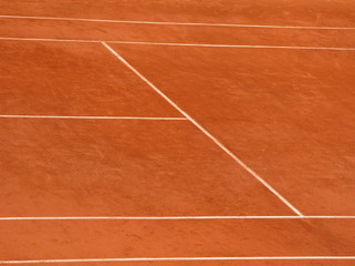 Terrain de tennis