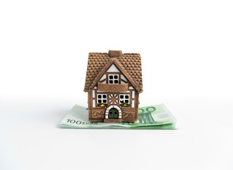 Small house on euros