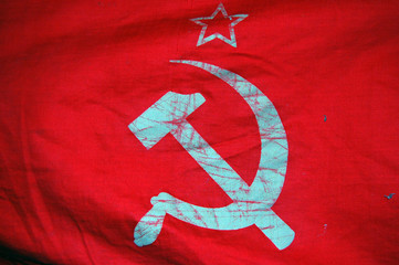 Old Soviet flag