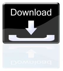 Download Button Black