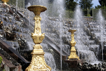 Fontaine et salle de bal, Versailles