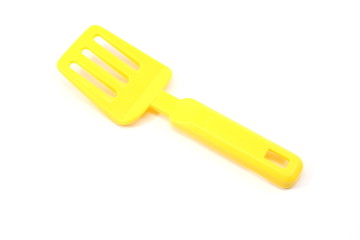 Yellow toy spatula