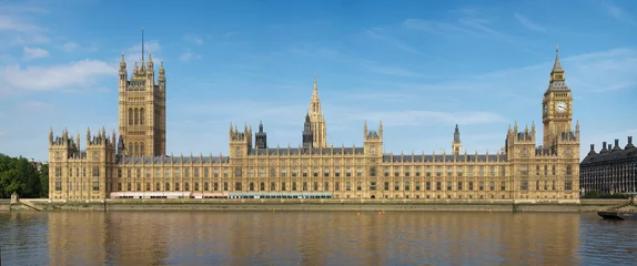 Deurstickers Houses of Parliament in Londen, Engeland © David Iliff