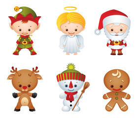 Christmas characters