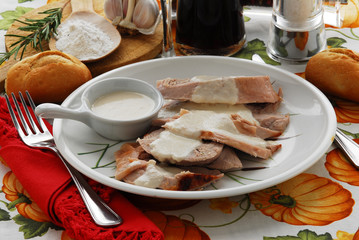 Carne di maiale al rafano - Secondi di carne del veneto