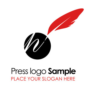 Press logo template
