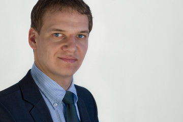 Portrait of a young business man