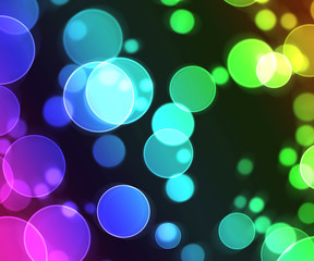 Beautiful abstract background of circles.