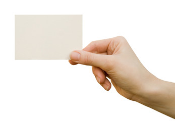 Obraz premium card blank