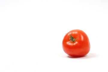 Isolated tomato