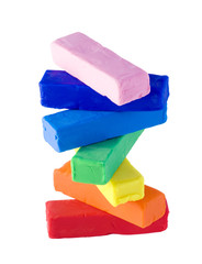 plasticine stack