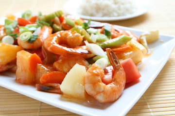 Sweet and Sour Shrimp