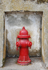Hydrant auf Alcatraz