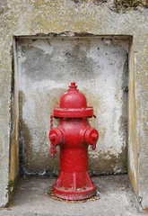 Fotobehang Hydrant auf Alcatraz © O. Fischer