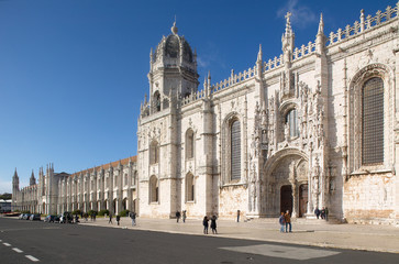 Fototapeta na wymiar Lizbona, Hieronimus Kloster