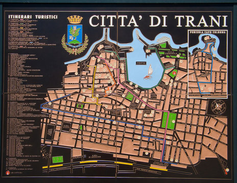 Trani map