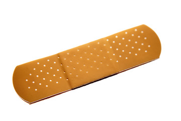 Plaster isolated on white background