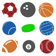 Fototapeta premium sport balls