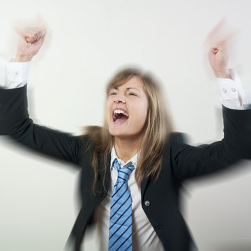 femme d'affaires succ&eacute;s