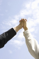 作業員とビジネスマン