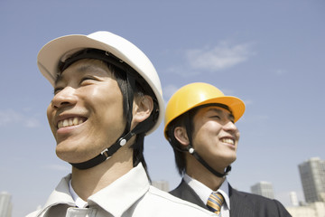 作業員とビジネスマン