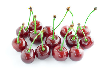 berry. red cherries